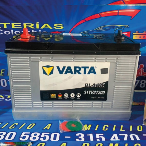 Batería Varta Black 1200 / Caja 30H-31H tornillo/ Polaridad Izquierda