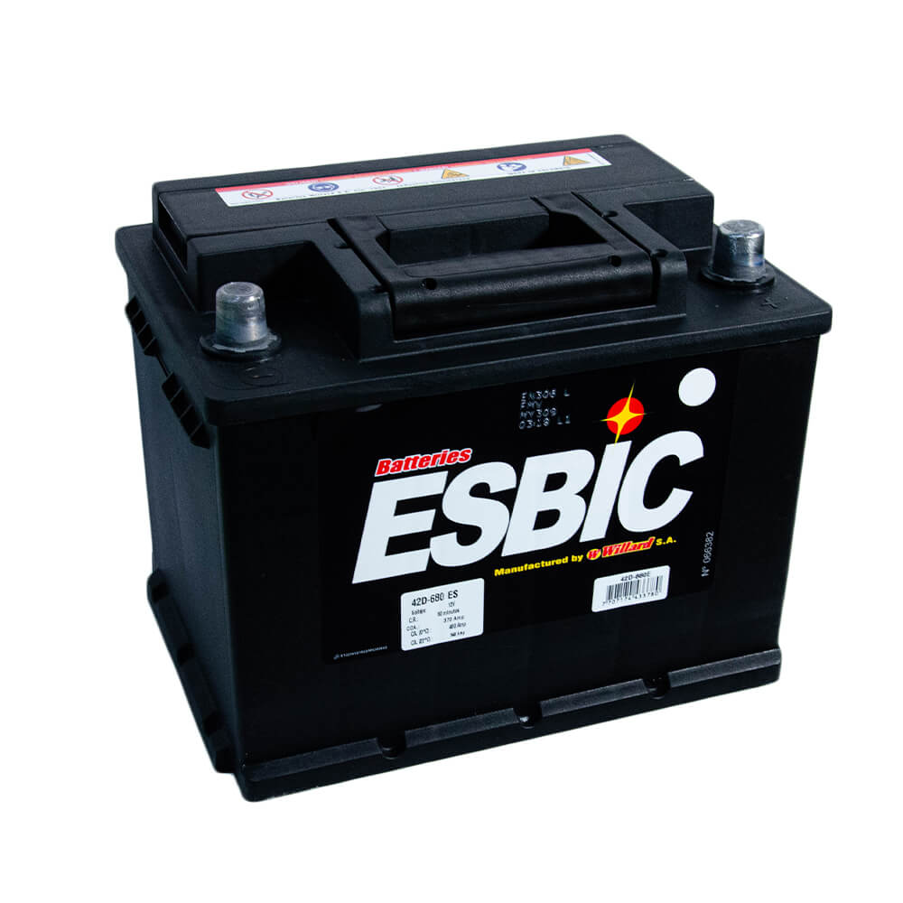 Batería Willard Esbic 830 / Caja 48 / Polaridad Izquierda